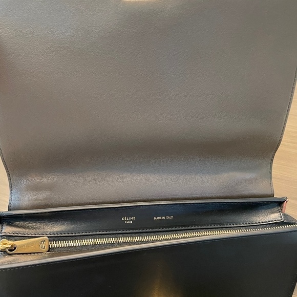 CELINE Trapeze Python handbag NWOT - Picture 10 of 13